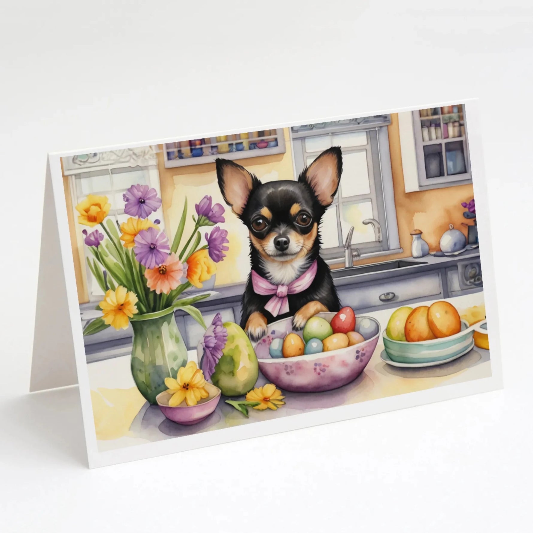 Decorating Easter Greeting Cards - Size: 5X7 | Pack Of: 8 | Collection name: Decorating easter-AMAZON FACTORY