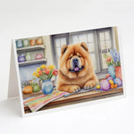 Decorating Easter Greeting Cards - Size: 5X7 | Pack Of: 8 | Collection name: Decorating easter-AMAZON FACTORY