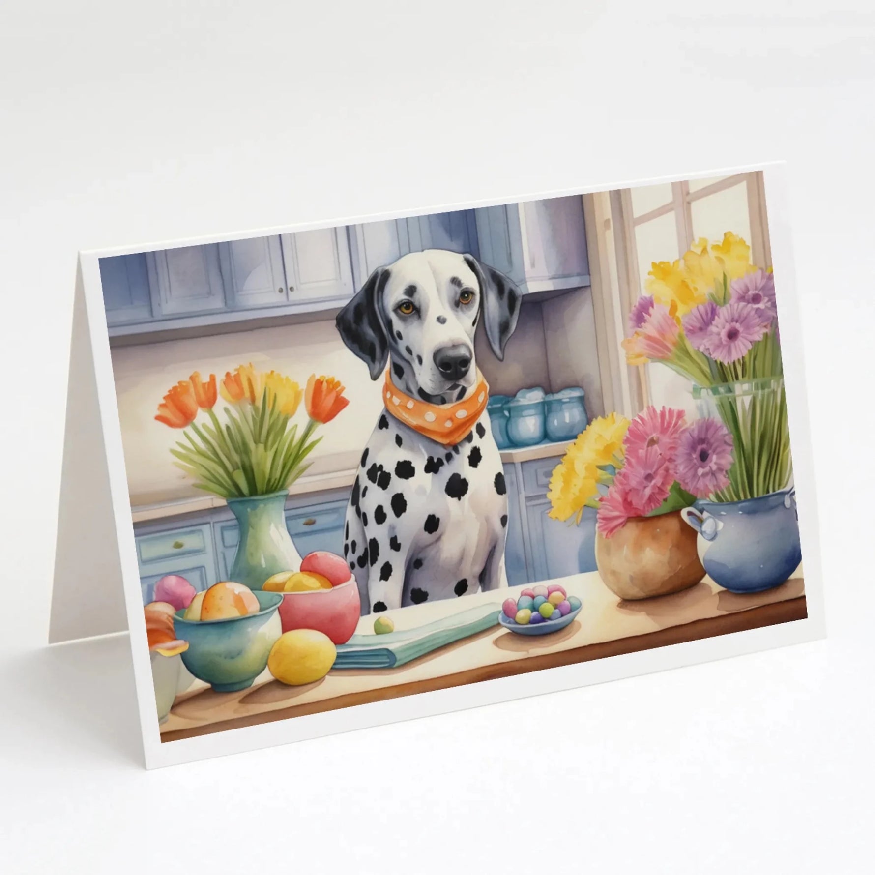 Decorating Easter Greeting Cards - Size: 5X7 | Pack Of: 8 | Collection name: Decorating easter-AMAZON FACTORY