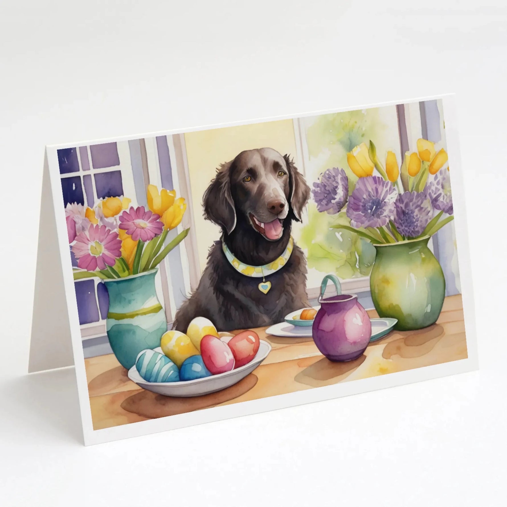Decorating Easter Greeting Cards - Size: 5X7 | Pack Of: 8 | Collection name: Decorating easter-AMAZON FACTORY