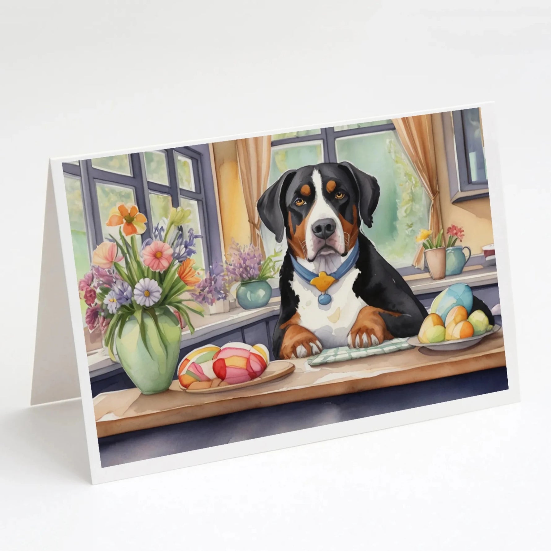 Decorating Easter Greeting Cards - Size: 5X7 | Pack Of: 8 | Collection name: Decorating easter-AMAZON FACTORY