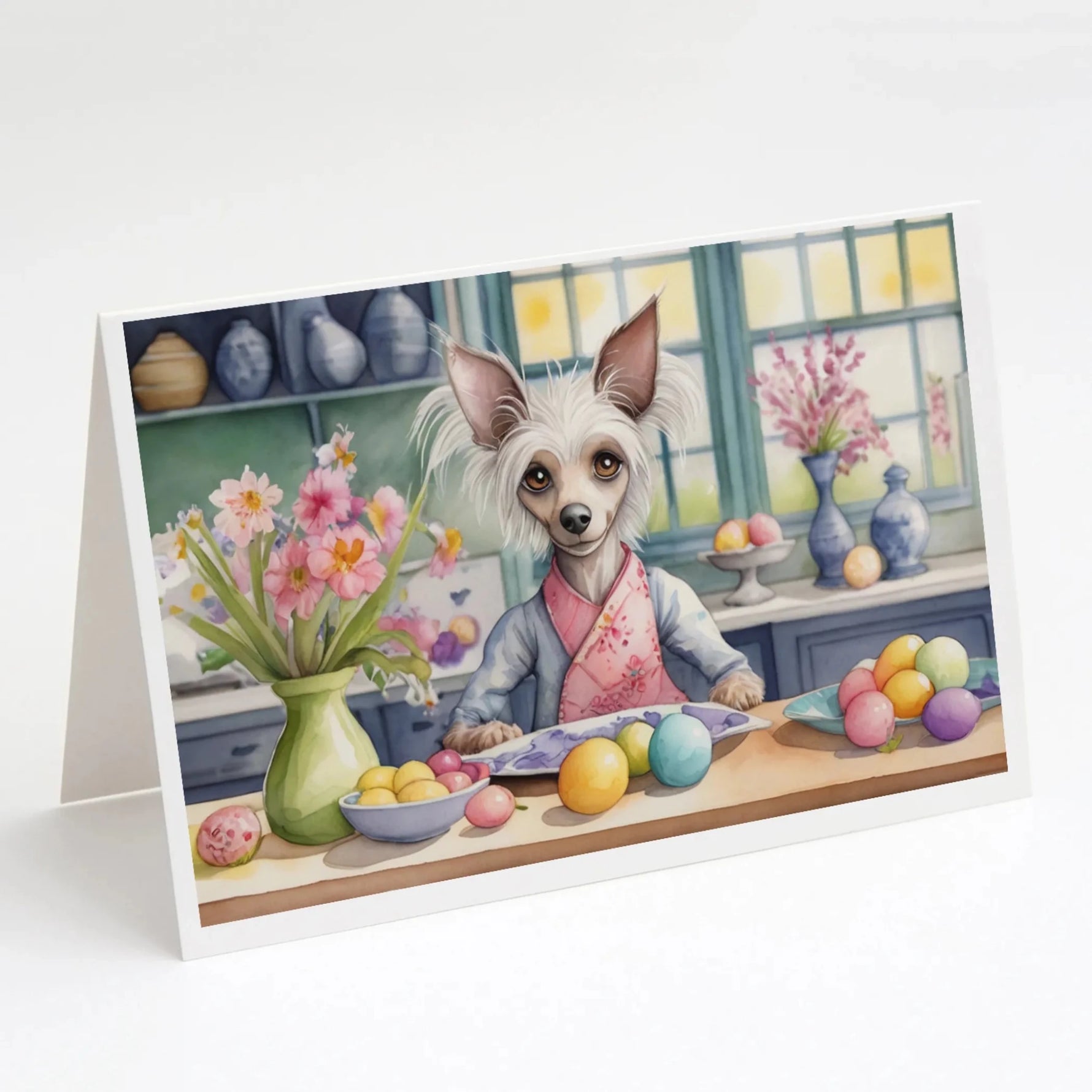 Decorating Easter Greeting Cards - Size: 5X7 | Pack Of: 8 | Collection name: Decorating easter-AMAZON FACTORY