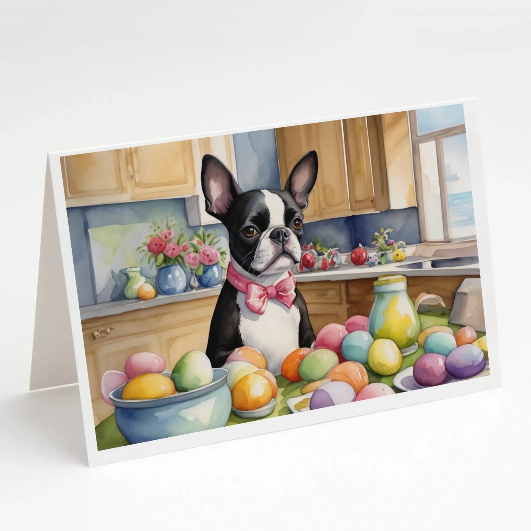 Decorating Easter Greeting Cards - Size: 5X7 | Pack Of: 8 | Collection name: Decorating easter-AMAZON FACTORY