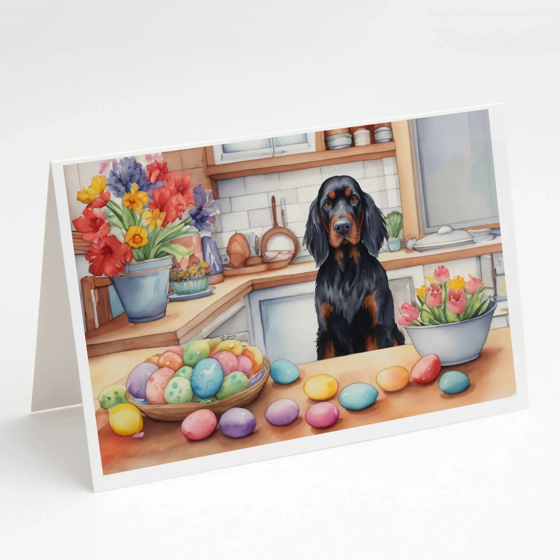 Decorating Easter Greeting Cards - Size: 5X7 | Pack Of: 8 | Collection name: Decorating easter-AMAZON FACTORY