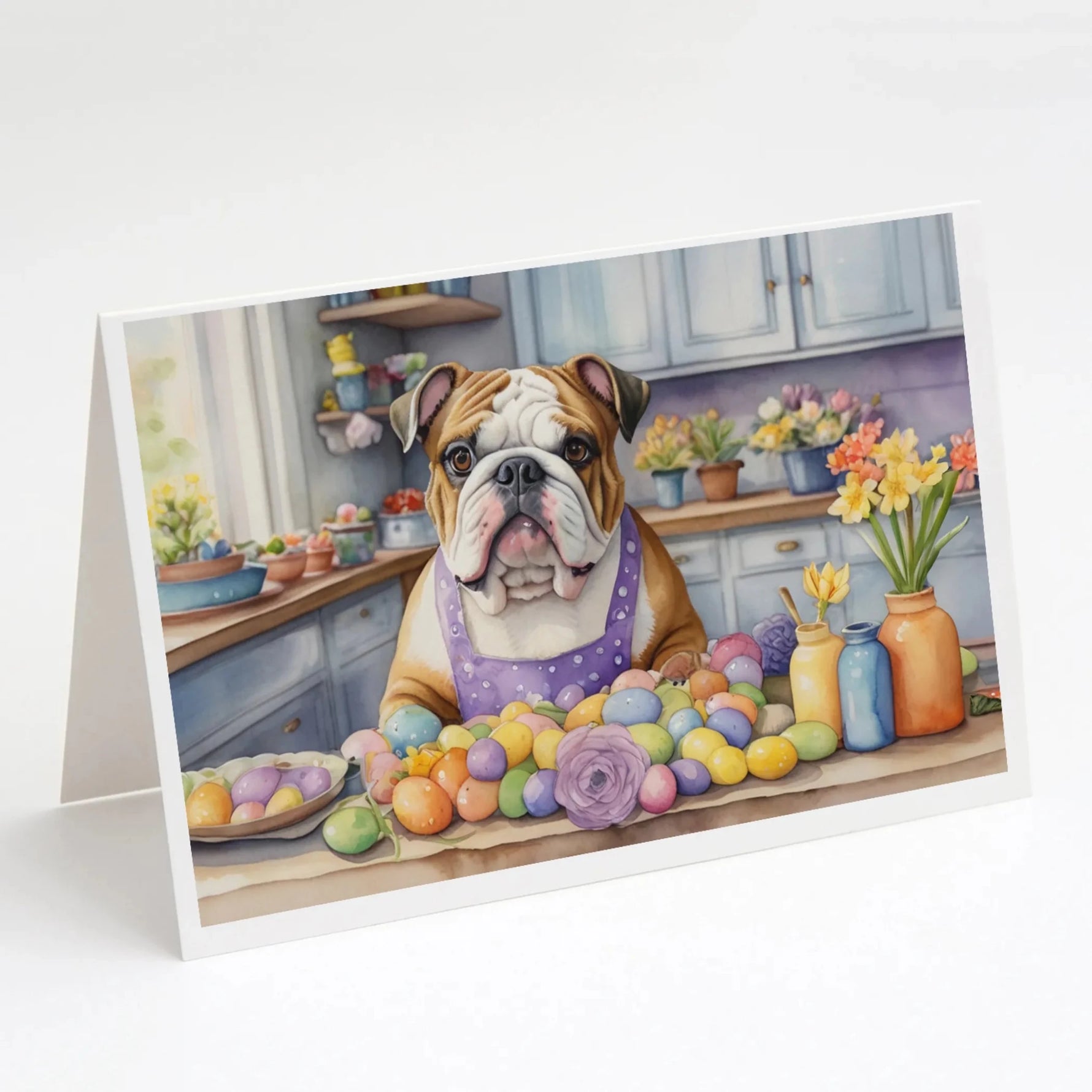 Decorating Easter Greeting Cards - Size: 5X7 | Pack Of: 8 | Collection name: Decorating easter-AMAZON FACTORY