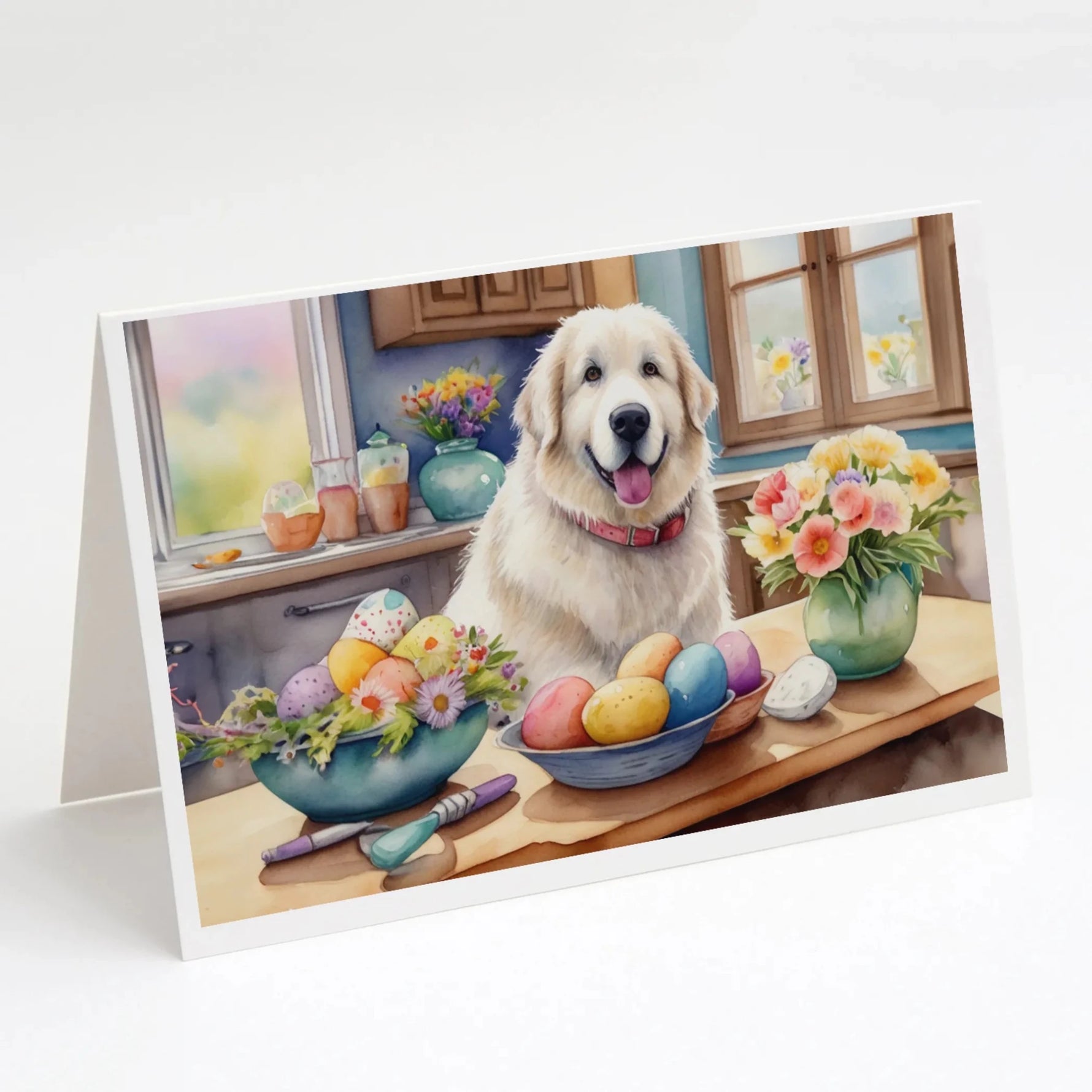 Decorating Easter Greeting Cards - Size: 5X7 | Pack Of: 8 | Collection name: Decorating easter-AMAZON FACTORY
