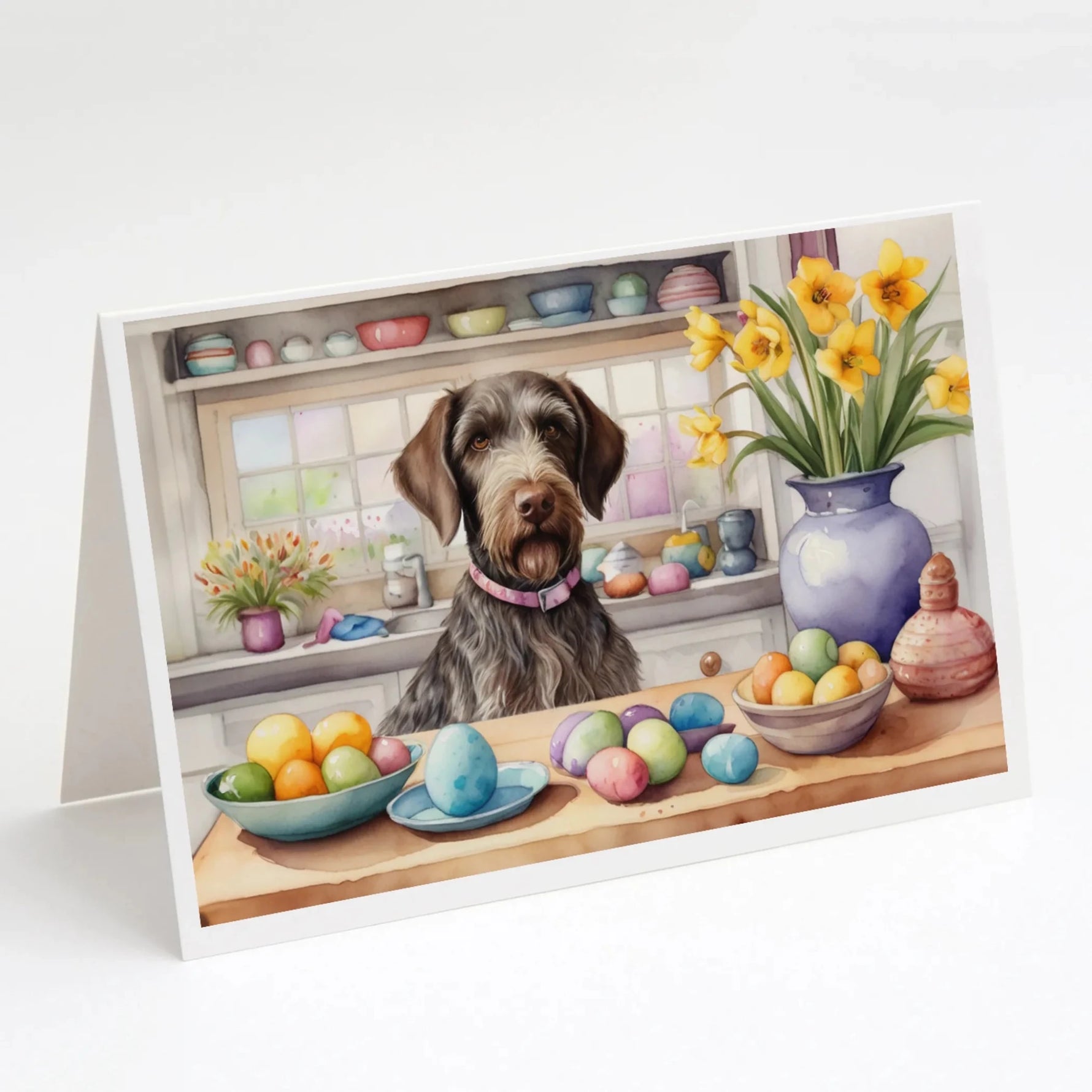 Decorating Easter Greeting Cards - Size: 5X7 | Pack Of: 8 | Collection name: Decorating easter-AMAZON FACTORY