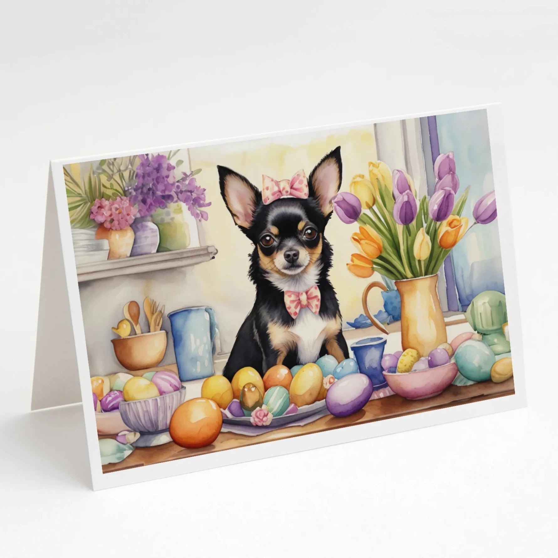 Decorating Easter Greeting Cards - Size: 5X7 | Pack Of: 8 | Collection name: Decorating easter-AMAZON FACTORY