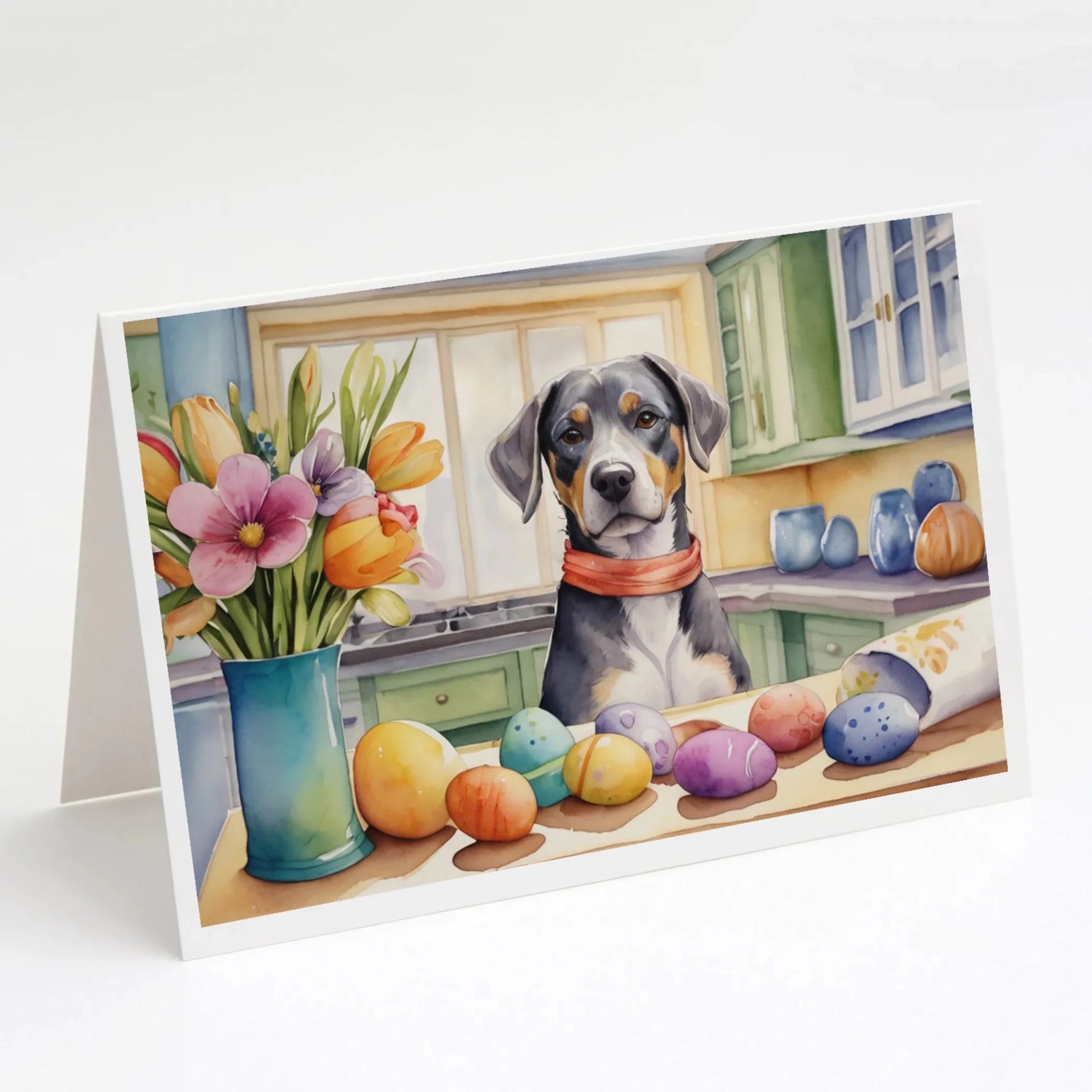 Decorating Easter Greeting Cards - Size: 5X7 | Pack Of: 8 | Collection name: Decorating easter-AMAZON FACTORY