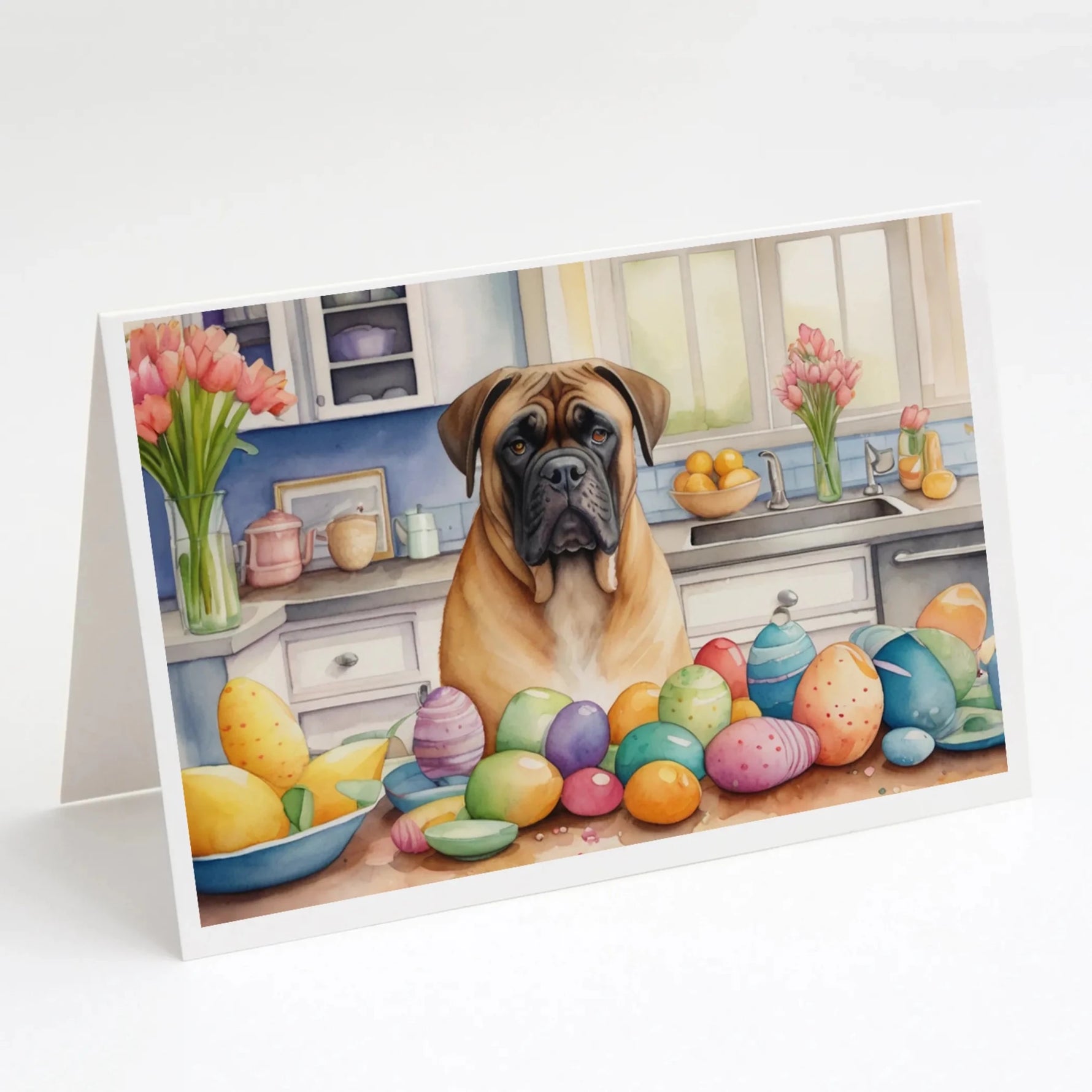 Decorating Easter Greeting Cards - Size: 5X7 | Pack Of: 8 | Collection name: Decorating easter-AMAZON FACTORY