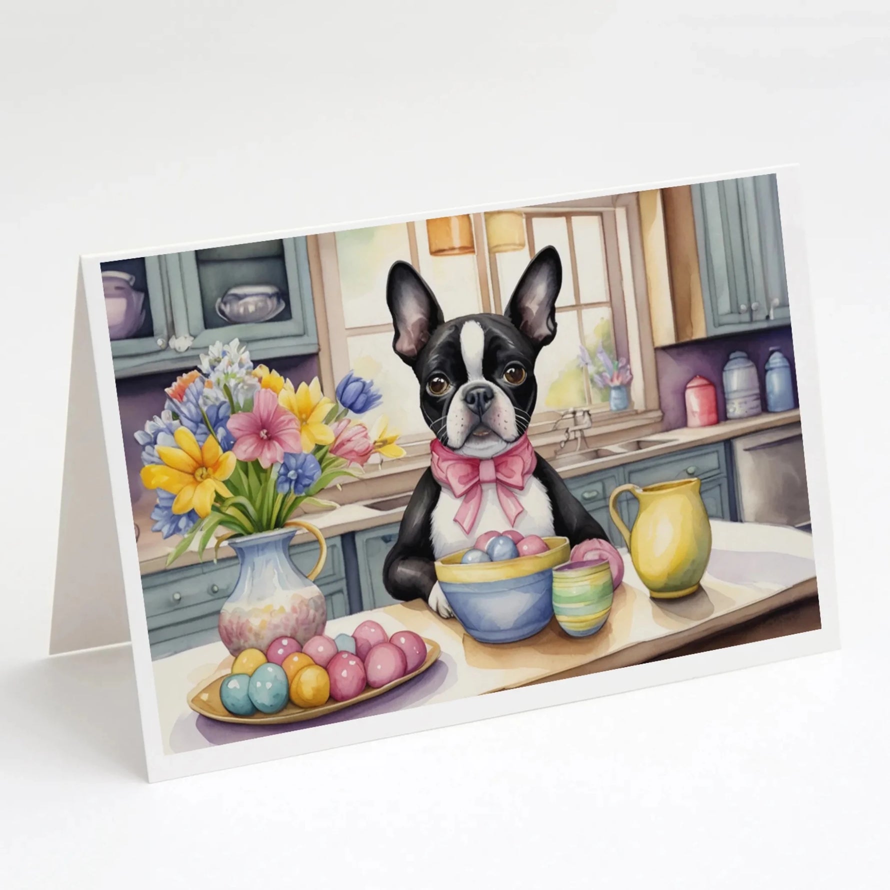 Decorating Easter Greeting Cards - Size: 5X7 | Pack Of: 8 | Collection name: Decorating easter-AMAZON FACTORY