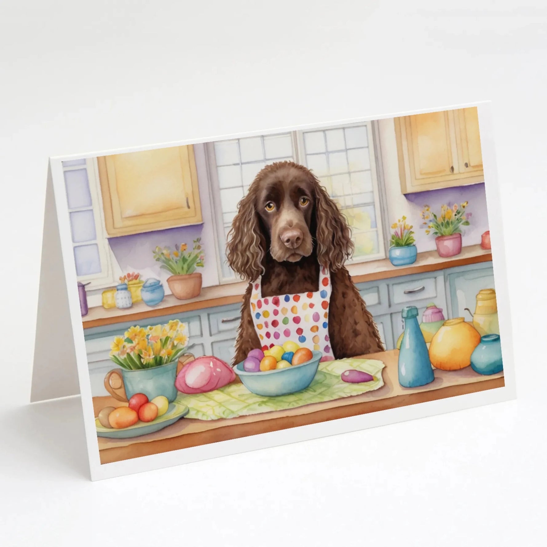 Decorating Easter Greeting Cards - Size: 5X7 | Pack Of: 8 | Collection name: Decorating easter-AMAZON FACTORY