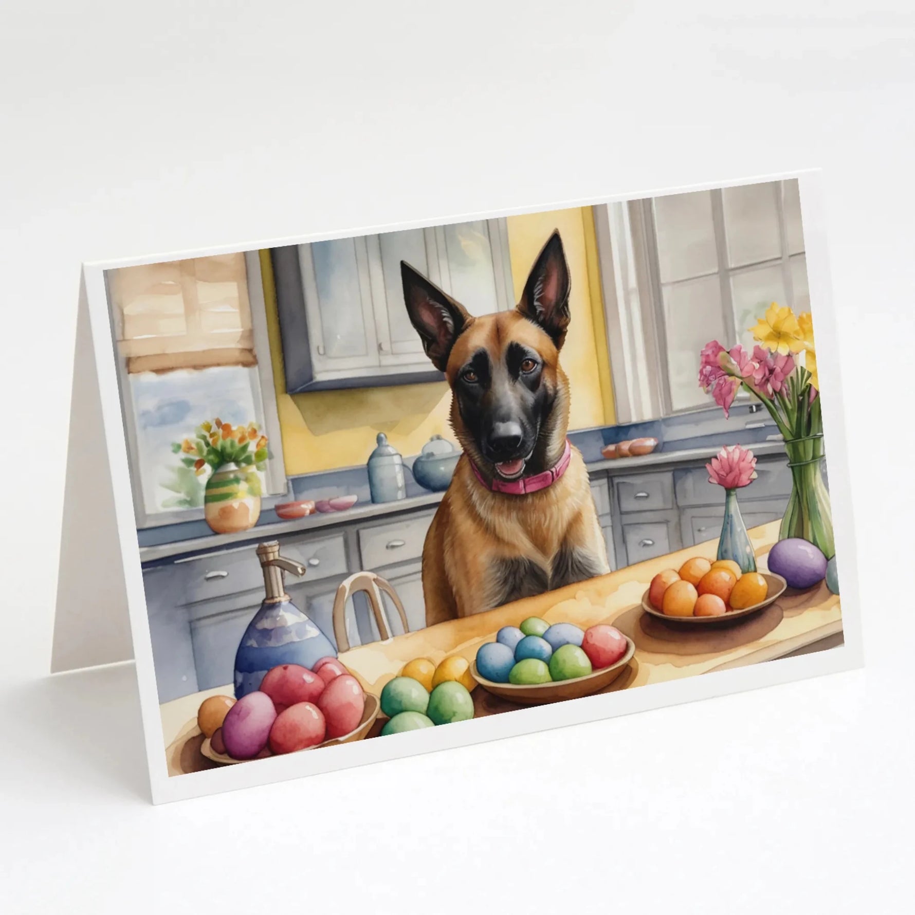 Decorating Easter Greeting Cards - Size: 5X7 | Pack Of: 8 | Collection name: Decorating easter-AMAZON FACTORY