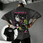 Demon Slayer Tomioka Giyu Anime T Shirt Men Women Cotton Short Sleeve Tee Tops Summer Graphic Print Streetwear Cosplay 2026 New-AMAZON FACTORY