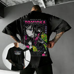 Demon Slayer Tomioka Giyu Anime T Shirt Men Women Cotton Short Sleeve Tee Tops Summer Graphic Print Streetwear Cosplay 2026 New-AMAZON FACTORY