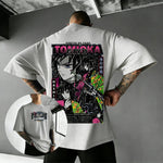 Demon Slayer Tomioka Giyu Anime T Shirt Men Women Cotton Short Sleeve Tee Tops Summer Graphic Print Streetwear Cosplay 2026 New-AMAZON FACTORY
