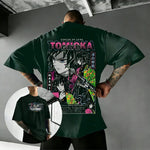 Demon Slayer Tomioka Giyu Anime T Shirt Men Women Cotton Short Sleeve Tee Tops Summer Graphic Print Streetwear Cosplay 2026 New-AMAZON FACTORY