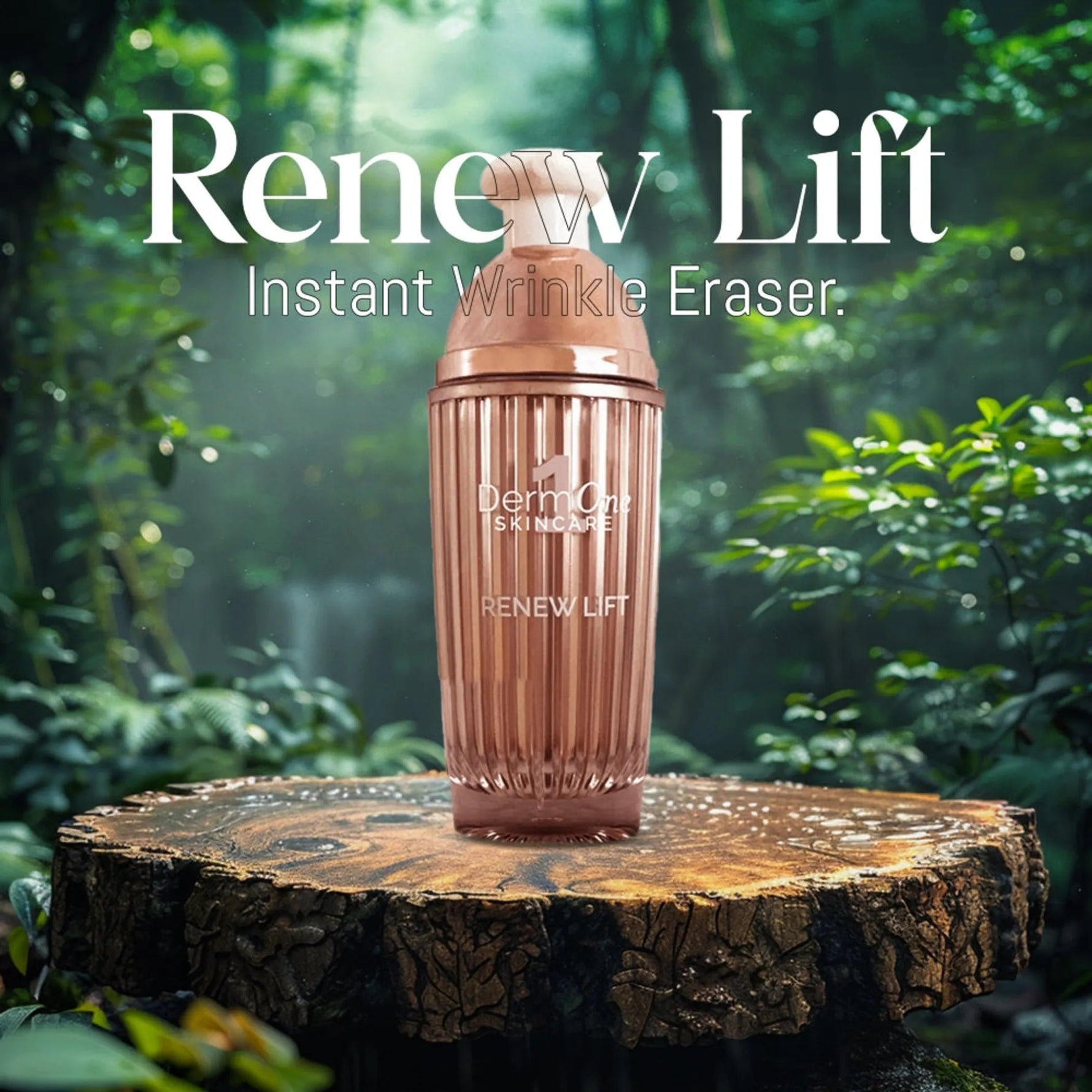 Derm 1 Renew Lift Instant Wrinkle and Bag Eraser with Peptides 0.5 fl oz - AMAZON FACTORY