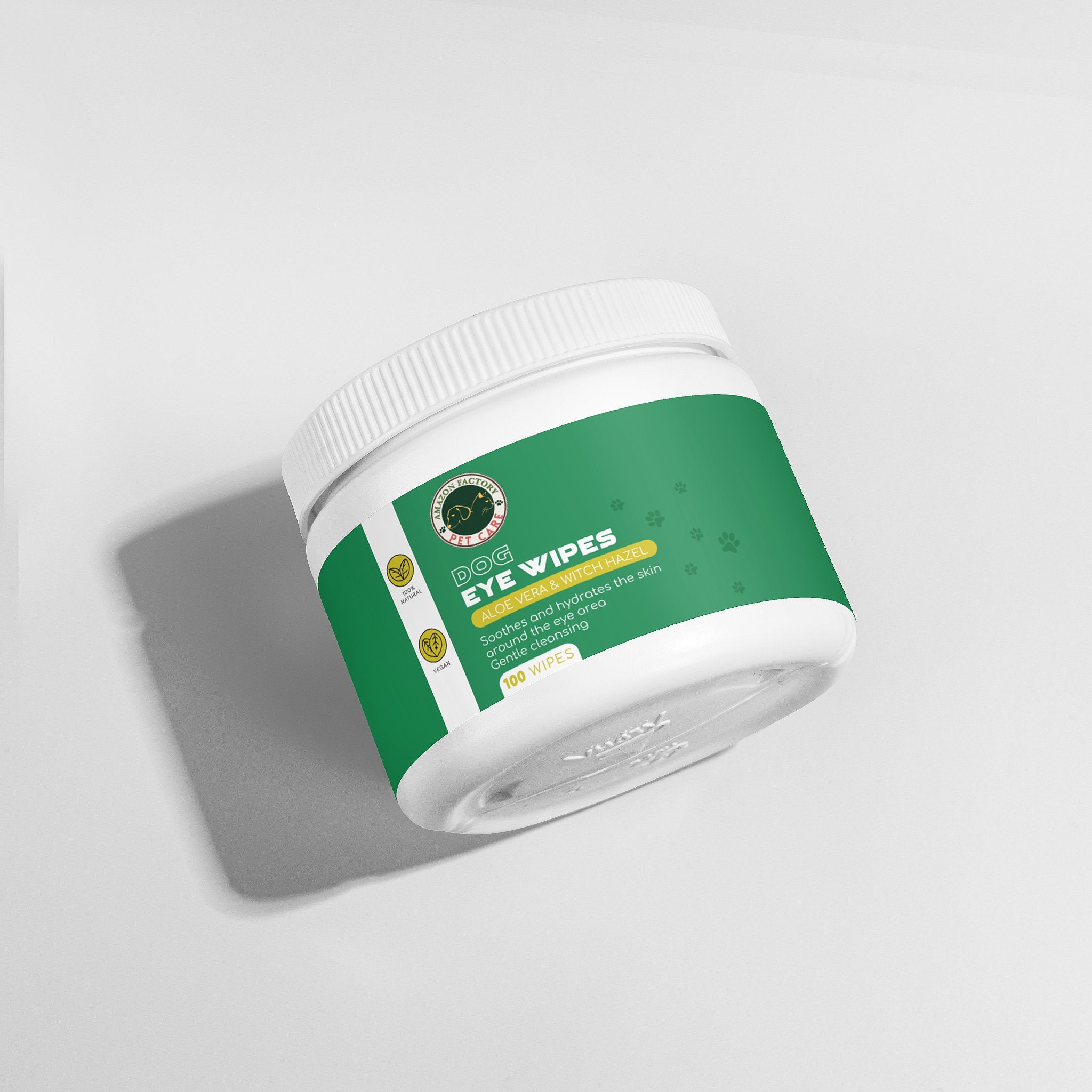 Dog Eye Wipes Aloe Vera & Witch Hazel