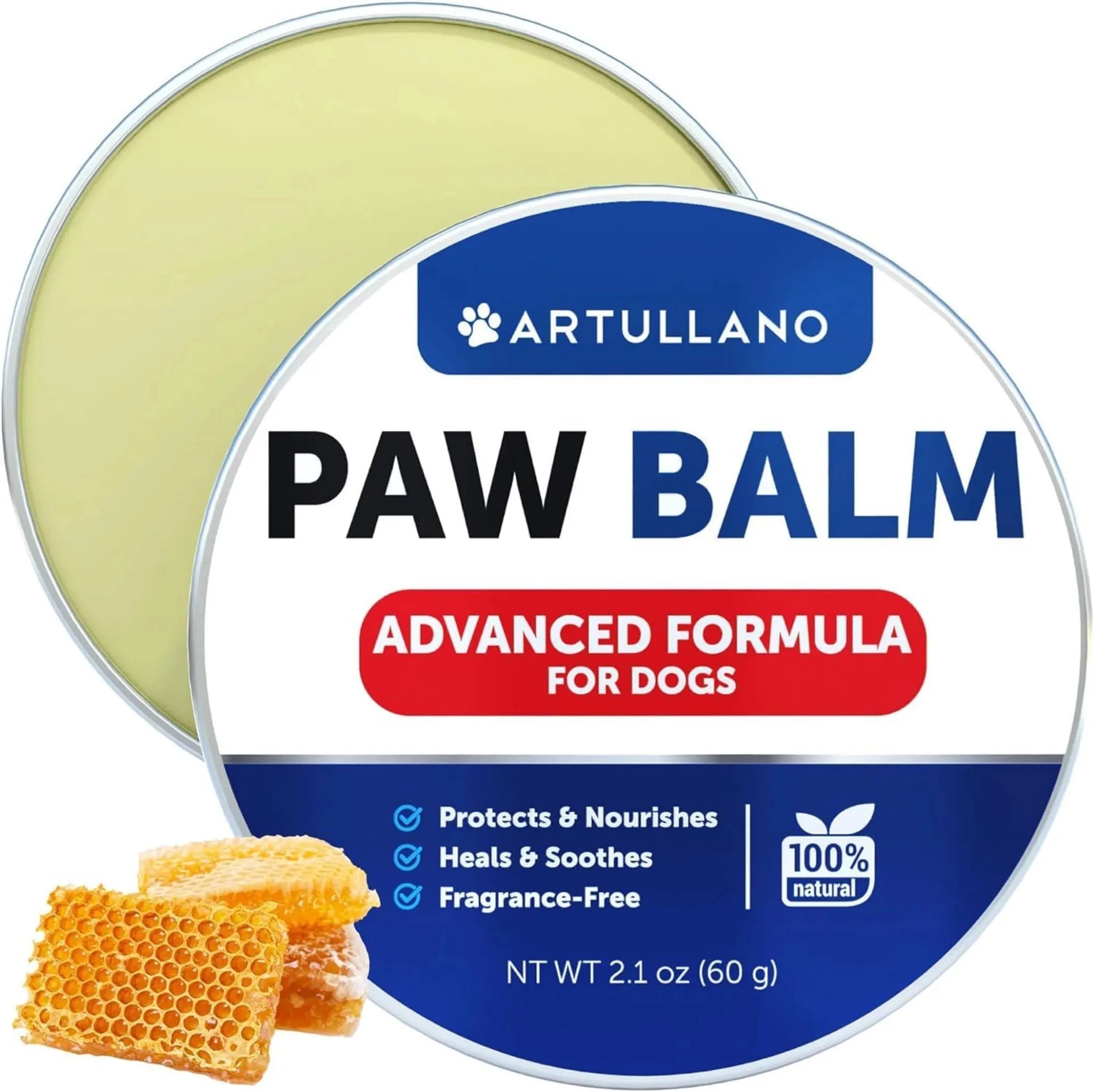 Dog Paw Balm Lick Safe Snout Soother Moisturizies Soothes & Nourishes Irritated Paw Pads and Dry Nose Protects from Cracks & Wounds Dog Feet Balm-AMAZON FACTORY