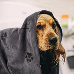Dog Towel Drying Dog Cat Pet Towel, Puppy Microfiber Quick-drying Dog Claw Bath Towel, Pet Bath Products Absorbent Medium Dog-AMAZON FACTORY
