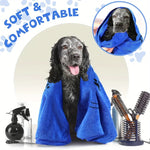 Dog Towel Drying Dog Cat Pet Towel, Puppy Microfiber Quick-drying Dog Claw Bath Towel, Pet Bath Products Absorbent Medium Dog-AMAZON FACTORY