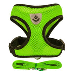Dogs and Cats Harness Vest Walking Lead Leash For Puppy Dogs Collar Polyester Adjustable-AMAZON FACTORY