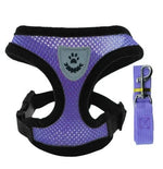 Dogs and Cats Harness Vest Walking Lead Leash For Puppy Dogs Collar Polyester Adjustable-AMAZON FACTORY