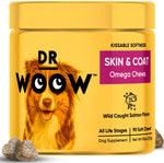 Dr Woow Skin and Coat Soft Chews-AMAZON FACTORY