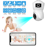 Dual Lens Security Camera-AMAZON FACTORY