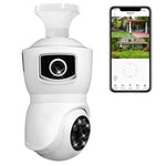 Dual Lens Security Camera-AMAZON FACTORY