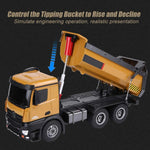 Dump Truck RC 10 Channel Construction Radio Control Model (1:14 Scale)-AMAZON FACTORY