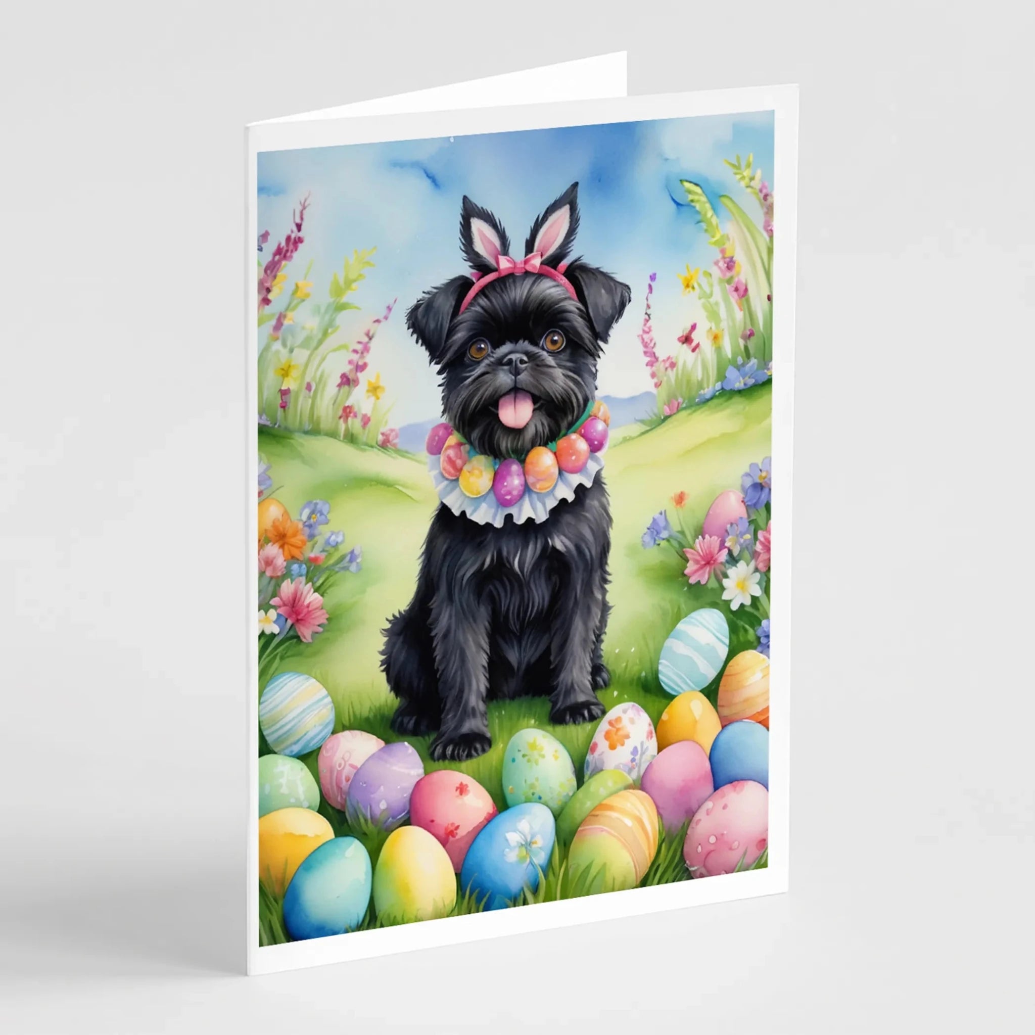 Easter Egg Hunt Greeting Cards - Size: 5X7 | Pack Of: 8 | Collection name: Easter egg hunt - AMAZON FACTORY