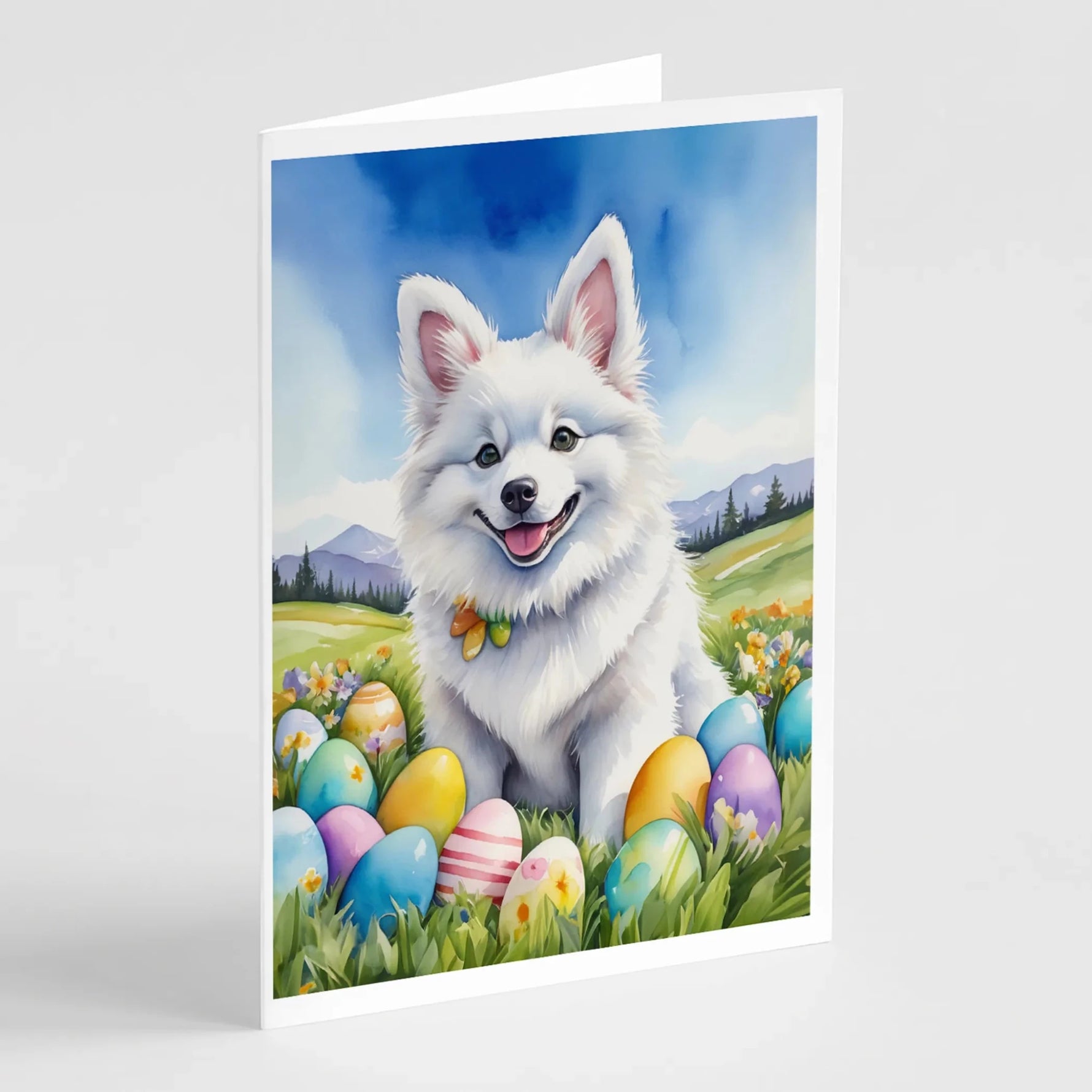 Easter Egg Hunt Greeting Cards - Size: 5X7 | Pack Of: 8 | Collection name: Easter egg hunt-AMAZON FACTORY
