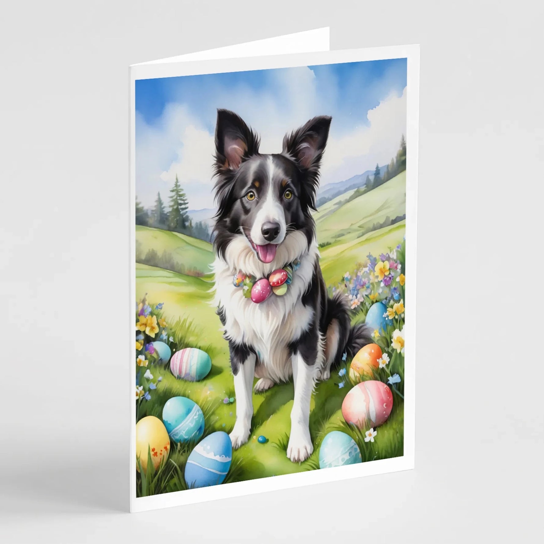 Easter Egg Hunt Greeting Cards - Size: 5X7 | Pack Of: 8 | Collection name: Easter egg hunt-AMAZON FACTORY