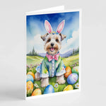 Easter Egg Hunt Greeting Cards - Size: 5X7 | Pack Of: 8 | Collection name: Easter egg hunt-AMAZON FACTORY