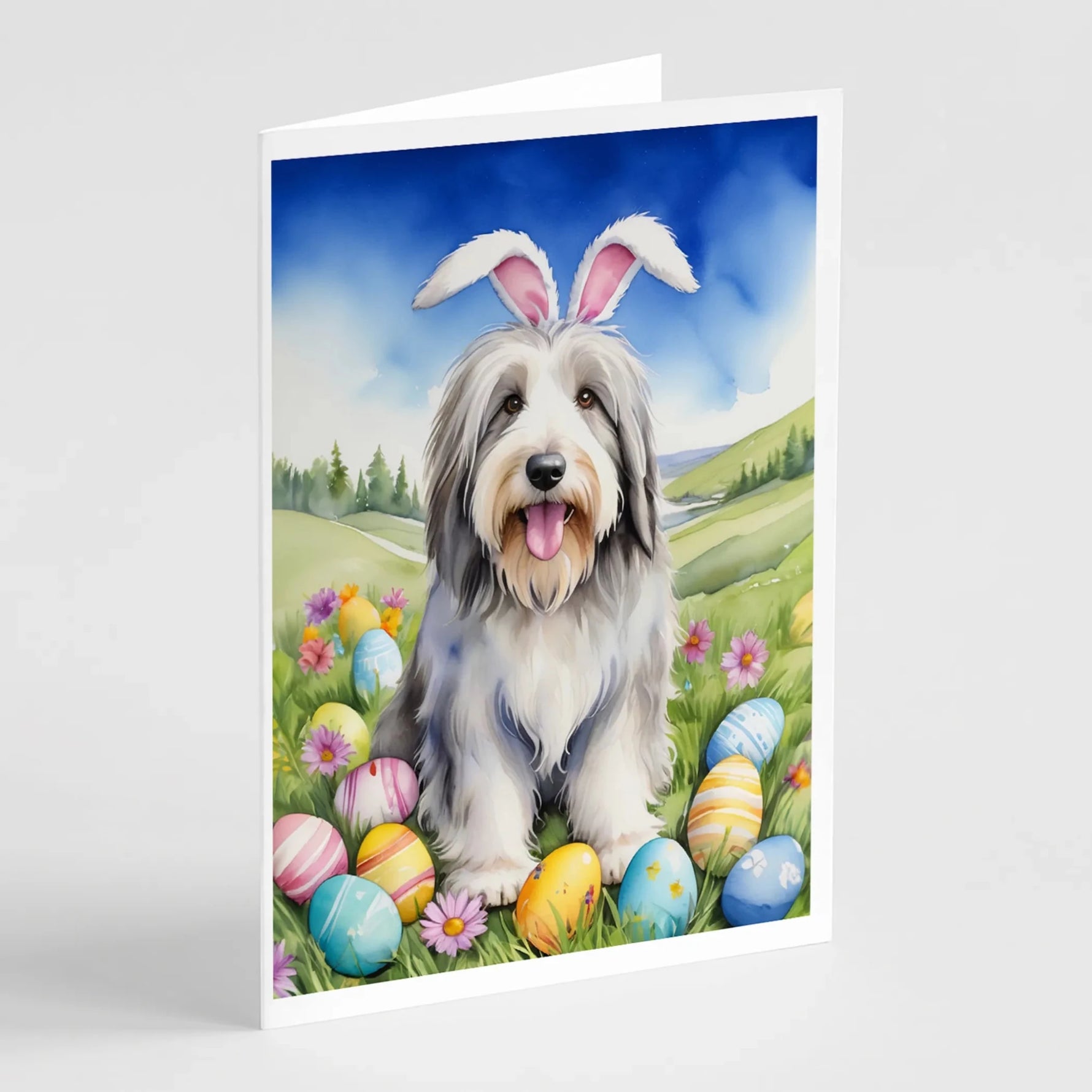 Easter Egg Hunt Greeting Cards - Size: 5X7 | Pack Of: 8 | Collection name: Easter egg hunt-AMAZON FACTORY