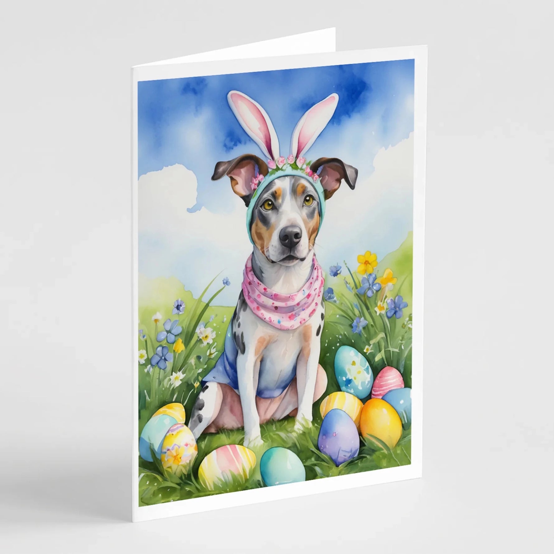 Easter Egg Hunt Greeting Cards - Size: 5X7 | Pack Of: 8 | Collection name: Easter egg hunt-AMAZON FACTORY