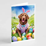 Easter Egg Hunt Greeting Cards - Size: 5X7 | Pack Of: 8 | Collection name: Easter egg hunt-AMAZON FACTORY