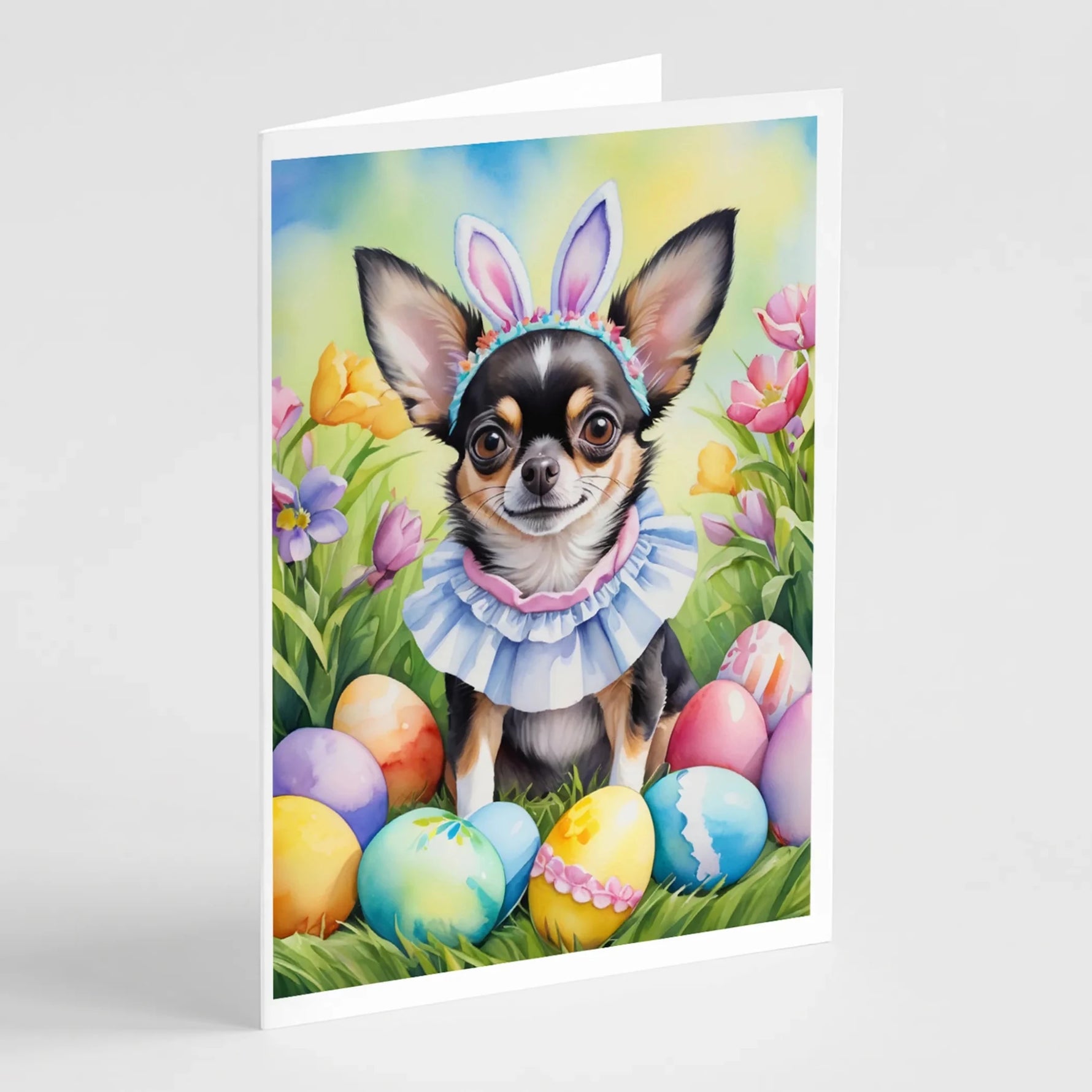 Easter Egg Hunt Greeting Cards - Size: 5X7 | Pack Of: 8 | Collection name: Easter egg hunt-AMAZON FACTORY