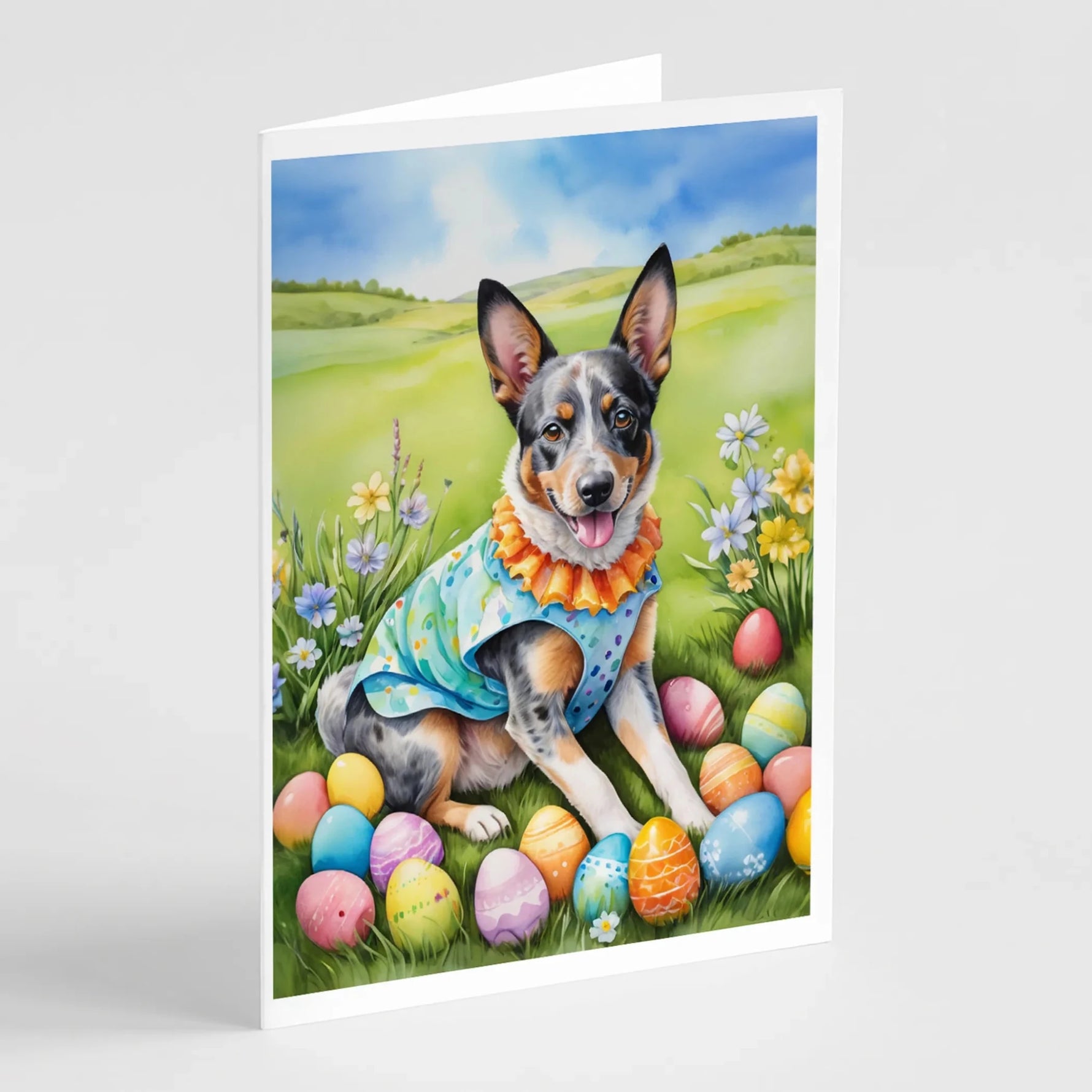 Easter Egg Hunt Greeting Cards - Size: 5X7 | Pack Of: 8 | Collection name: Easter egg hunt-AMAZON FACTORY