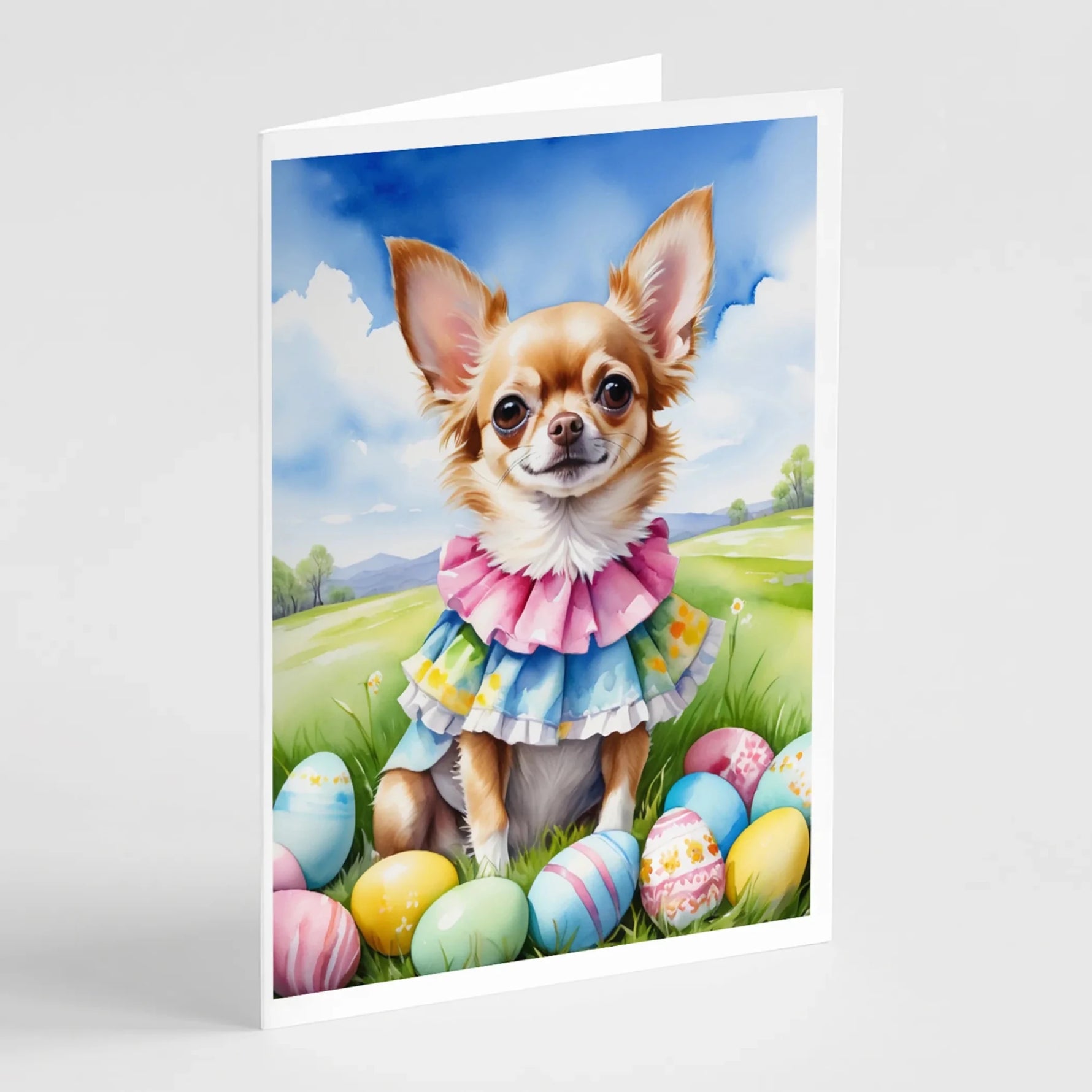 Easter Egg Hunt Greeting Cards - Size: 5X7 | Pack Of: 8 | Collection name: Easter egg hunt-AMAZON FACTORY