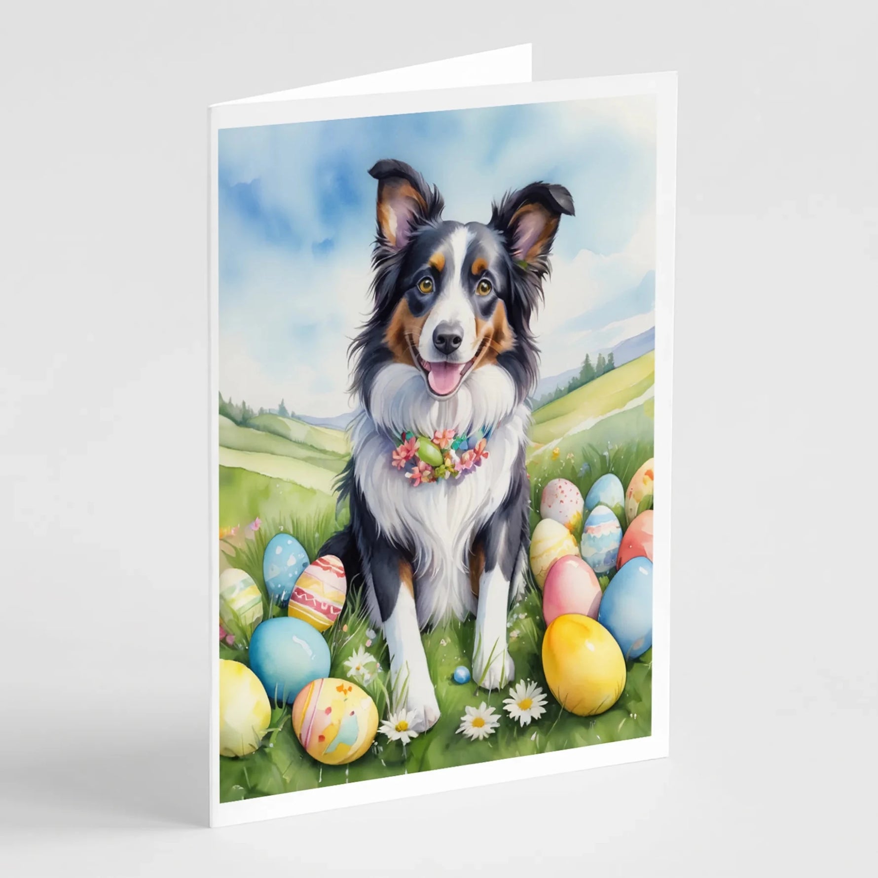 Easter Egg Hunt Greeting Cards - Size: 5X7 | Pack Of: 8 | Collection name: Easter egg hunt-AMAZON FACTORY