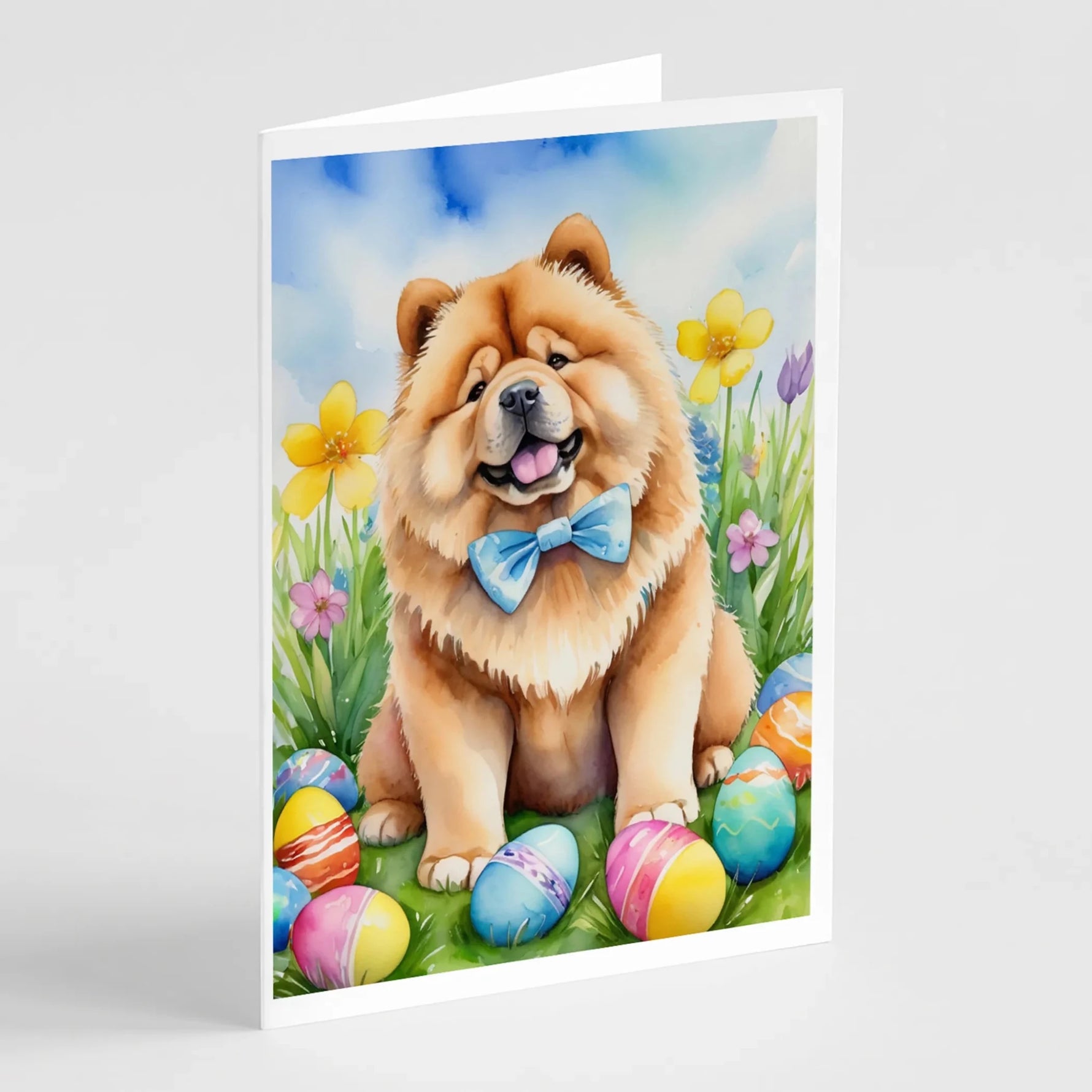 Easter Egg Hunt Greeting Cards - Size: 5X7 | Pack Of: 8 | Collection name: Easter egg hunt-AMAZON FACTORY