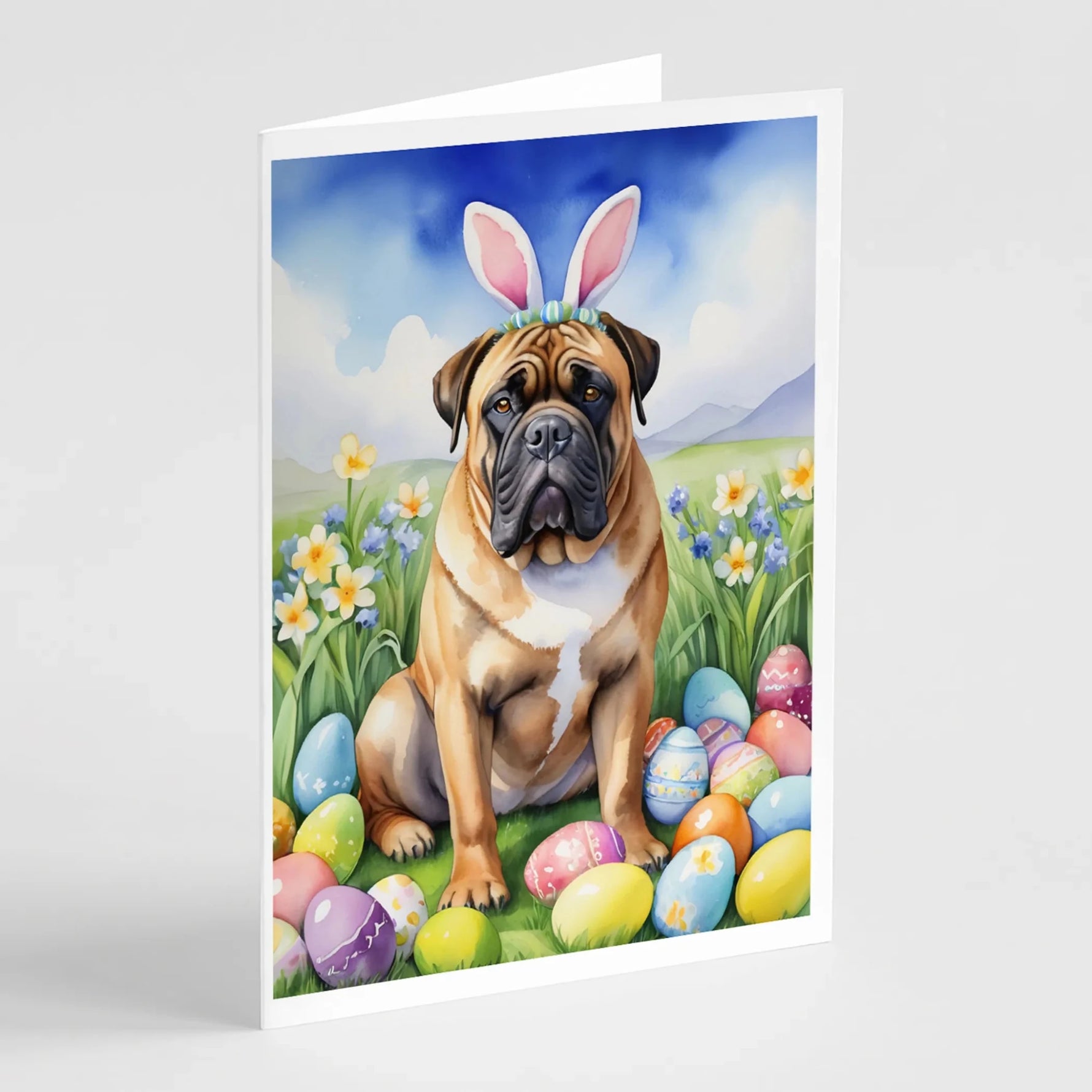 Easter Egg Hunt Greeting Cards - Size: 5X7 | Pack Of: 8 | Collection name: Easter egg hunt-AMAZON FACTORY
