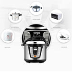 Electric Stainless Steel Pressure 10-LT Cooker L W Multicooker-AMAZON FACTORY