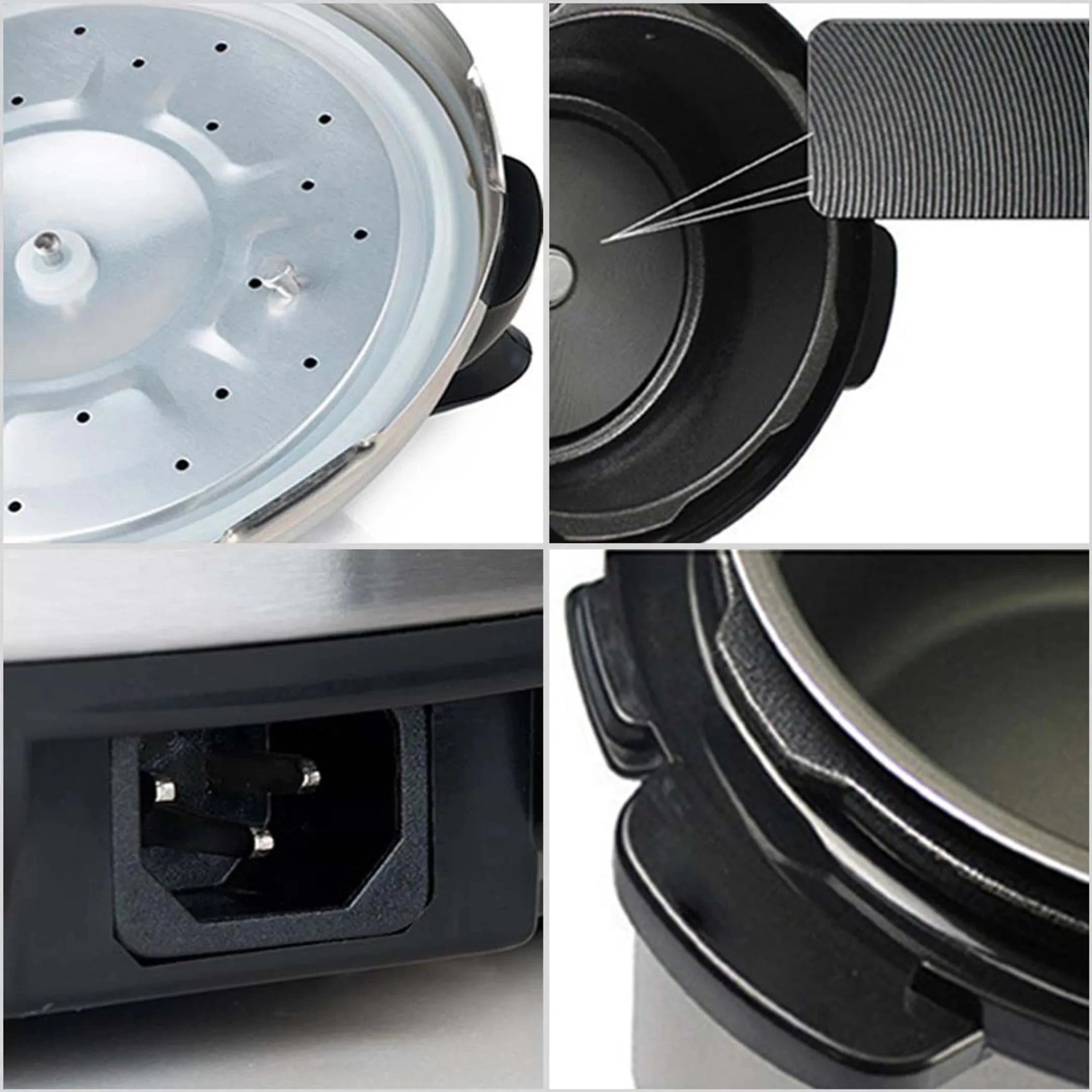 Electric Stainless Steel Pressure 10-LT Cooker L W Multicooker-AMAZON FACTORY