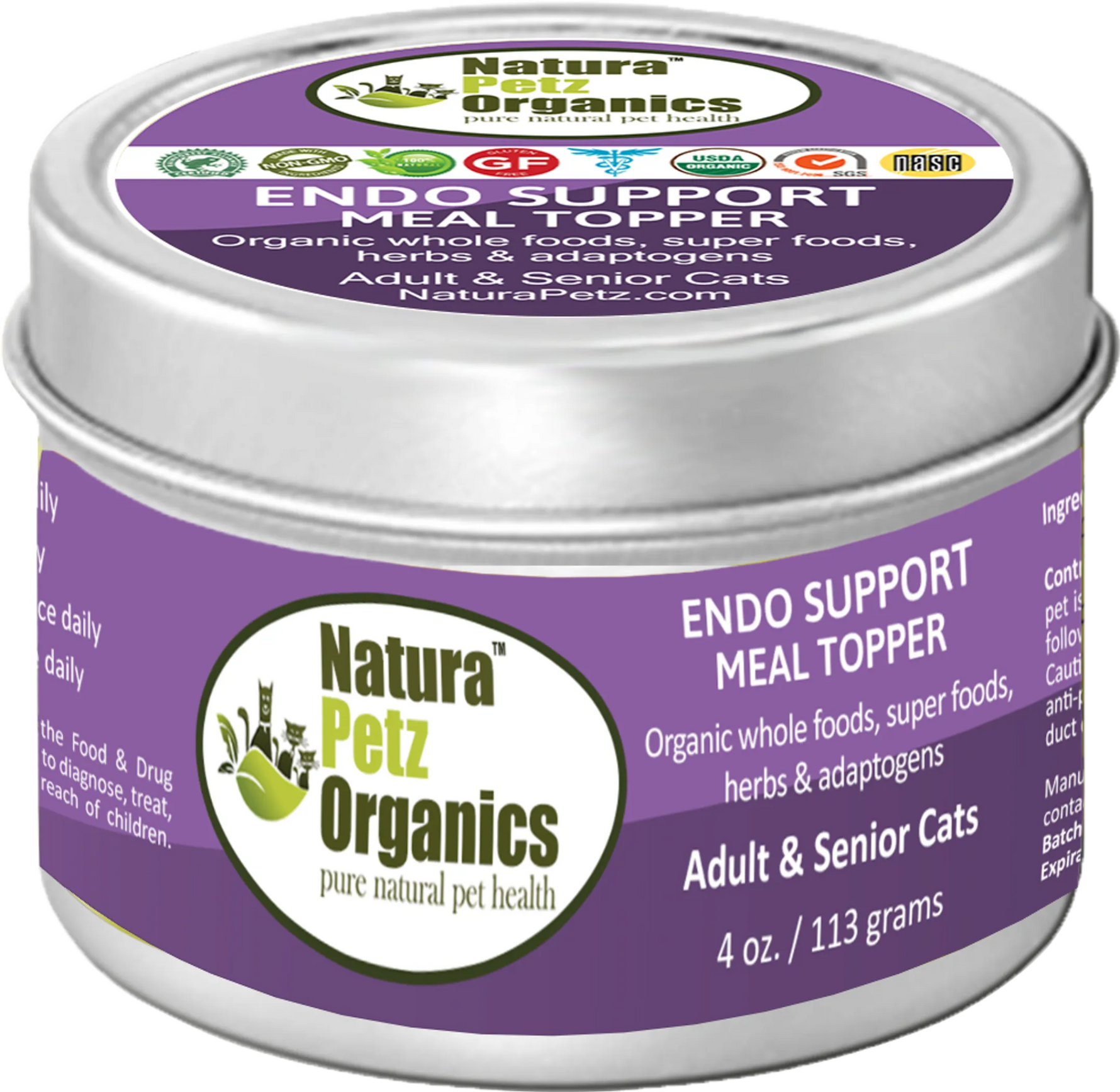 Endo Support Meal Topper For Dogs And Cats* Natura Petz Organics - AMAZON FACTORY
