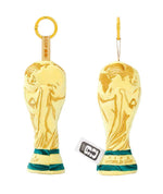 Fifa 2026 World Cup Official Licensed Trophy Plush Keychain Soft Stuffed Bag Backpack Pendant For Soccer Fans Souvenir-AMAZON FACTORY