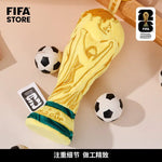 Fifa 2026 World Cup Official Licensed Trophy Plush Keychain Soft Stuffed Bag Backpack Pendant For Soccer Fans Souvenir-AMAZON FACTORY